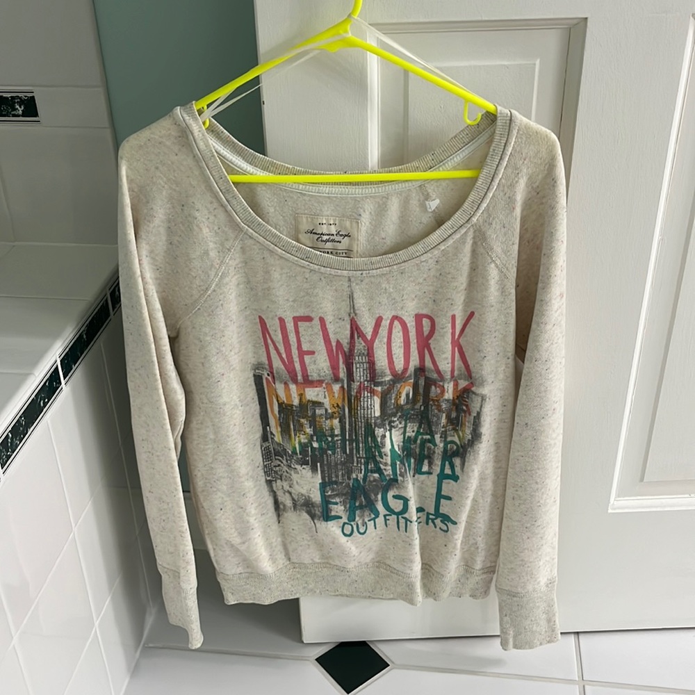 American Eagle NYC Sweatshirt Sz M